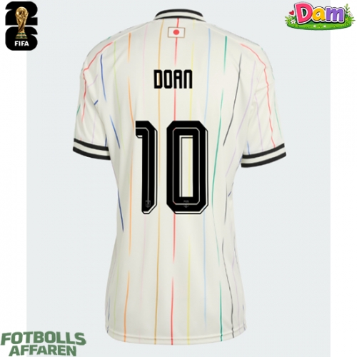 Japan Ritsu Doan #10 Bortatröja Kvinnor VM 2026 Kortärmad